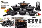 فروش ویژه سرویس قابلمه 16 پارچه چدن گرانیت دنیلسون - Image 4